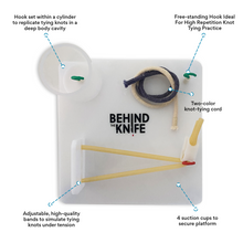 Load image into Gallery viewer, Behind the Knife Practice Kit – Complete Suture Training Kit with How-To Videos & Surgical Knot-Tying Board